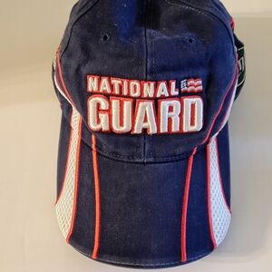 Dale Earnhardt Jr. #88 National Guard AMP Red White Blue Trucker Baseball Cap